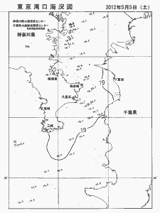 東京湾口海況図(2012/05/05)
