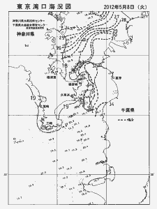 東京湾口海況図(2012/05/08)