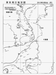 東京湾口海況図(2013/05/06)