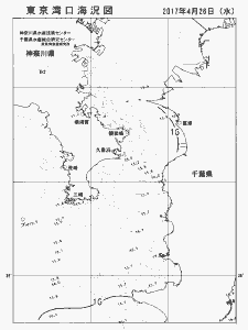 東京湾口海況図(2017/04/26)