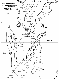 東京湾口海況図(2017/10/27)
