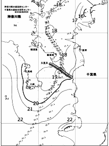 東京湾口海況図(2017/10/31)