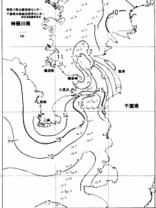 東京湾口海況図(2018/01/07)