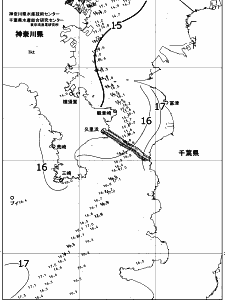 東京湾口海況図(2018/04/08)