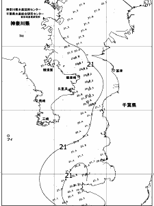 東京湾口海況図(2018/06/03)