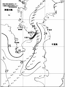 東京湾口海況図(2018/08/08)