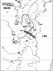 東京湾口海況図(2018/08/13)
