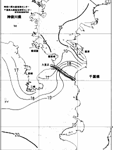 東京湾口海況図(2018/12/12)