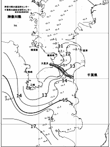 東京湾口海況図(2019/03/03)