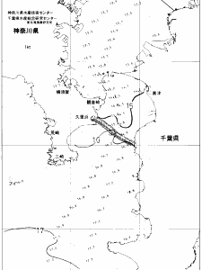 東京湾口海況図(2019/03/28)