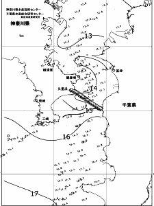 東京湾口海況図(2019/04/04)