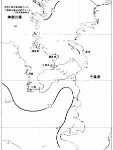 東京湾口海況図(2019/05/19)