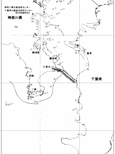東京湾口海況図(2019/08/08)