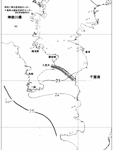 東京湾口海況図(2019/10/10)