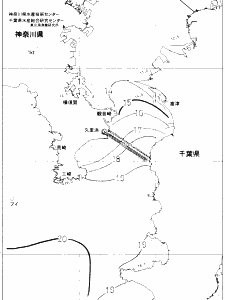 東京湾口海況図(2019/12/30)