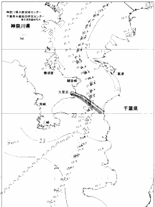 東京湾口海況図(2020/10/09)