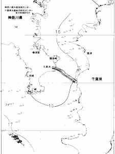 東京湾口海況図(2021/04/13)
