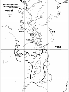 東京湾口海況図(2021/07/28)