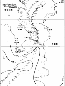 東京湾口海況図(2021/09/24)