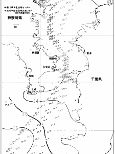 東京湾口海況図(2021/10/10)