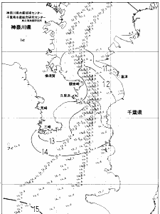 東京湾口海況図(2022/01/19)