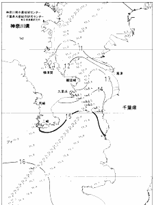 東京湾口海況図(2022/03/09)