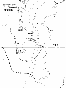 東京湾口海況図(2022/09/25)