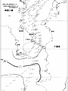 東京湾口海況図(2022/09/27)