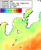 NOAA人工衛星画像:沿岸～伊豆諸島, 1日合成画像(2025/04/27UTC)