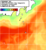 NOAA人工衛星画像:神奈川県近海, 1日合成画像(2025/04/29UTC)