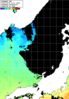 ひまわり人工衛星:日本海,19:59JST,1時間合成画像