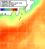 NOAA人工衛星画像:神奈川県近海, 1週間合成画像(2025/04/24～2025/04/30UTC)