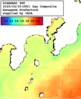 NOAA人工衛星画像:沿岸～伊豆諸島, 1日合成画像(2025/04/30UTC)
