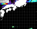 ひまわり人工衛星:黒潮域,16:59JST,1時間合成画像