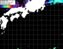 ひまわり人工衛星:黒潮域,17:59JST,1時間合成画像