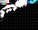 ひまわり人工衛星:黒潮域,19:59JST,1時間合成画像
