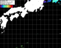 ひまわり人工衛星:黒潮域,21:59JST,1時間合成画像