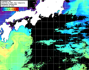 NOAA人工衛星画像:黒潮域, 1日合成画像(2025/05/01UTC)