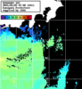 ひまわり人工衛星:神奈川県近海,16:59JST,1時間合成画像
