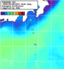NOAA人工衛星画像:神奈川県近海, 1週間合成画像(2025/04/26～2025/05/02UTC)