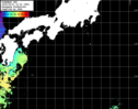 ひまわり人工衛星:黒潮域,04:59JST,1時間合成画像