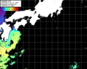 ひまわり人工衛星:黒潮域,05:59JST,1時間合成画像