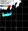 ひまわり人工衛星:神奈川県近海,22:59JST,1時間合成画像