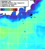 NOAA人工衛星画像:神奈川県近海, 1日合成画像(2025/05/05UTC)