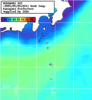NOAA人工衛星画像:神奈川県近海, 1週間合成画像(2025/04/29～2025/05/05UTC)