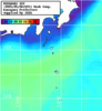 NOAA人工衛星画像:神奈川県近海, 1週間合成画像(2025/04/30～2025/05/06UTC)