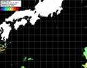 ひまわり人工衛星:黒潮域,04:59JST,1時間合成画像