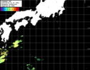 ひまわり人工衛星:黒潮域,06:59JST,1時間合成画像
