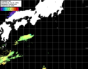 ひまわり人工衛星:黒潮域,09:59JST,1時間合成画像