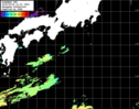 ひまわり人工衛星:黒潮域,12:59JST,1時間合成画像